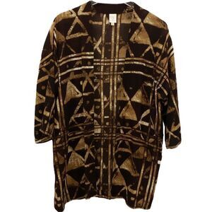 J. Jones New York‎ open front Kimono Jacket XS